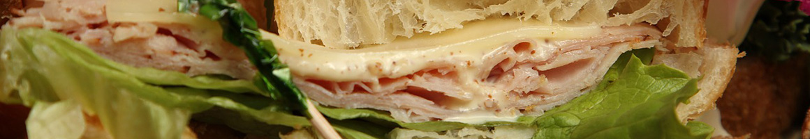 Eating Sandwich Bakery at Marzilli's Bakery restaurant in Fall River, MA.